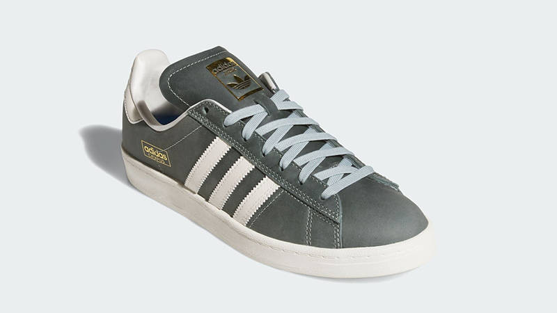 adidas Campus Vintage Green White HQ9416 FRONT