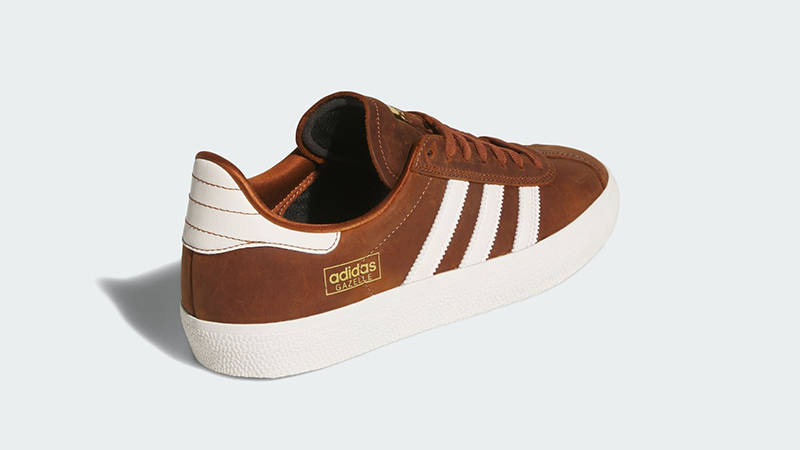adidas gazelle silver green womens Gazelle Indoor Shoes Sand Strata/Preloved Brown/Gum – Karen Walker main image 1