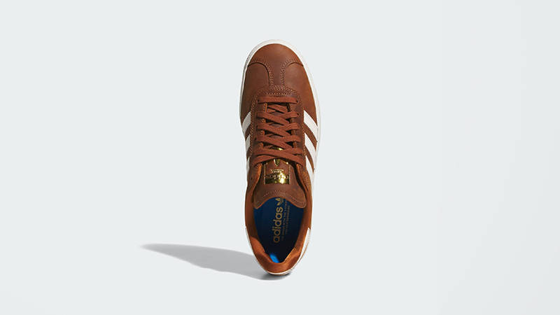 adidas Gazelle Vintage Brown White HQ7547 middle