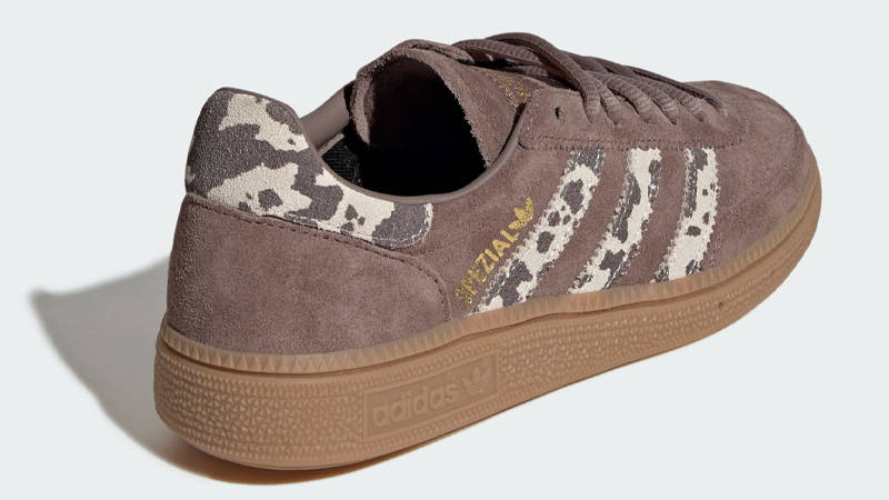 adidas Handball Spezial GS Cow Print Brown Back