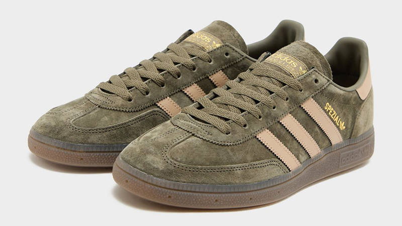 adidas Handball Spezial Olive Green KJ2011 front