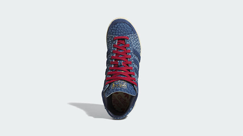 adidas Jabbar Hi Denim Night Indigo JS0813 middle