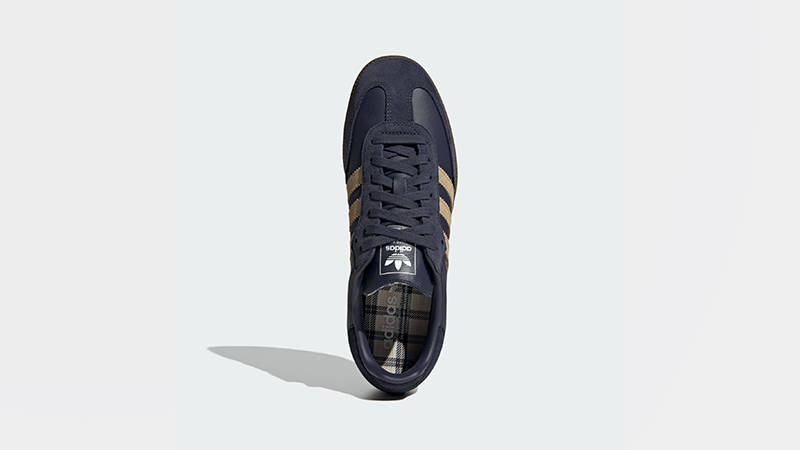 adidas Samba OG Shadow Navy Beige JR0894 middle