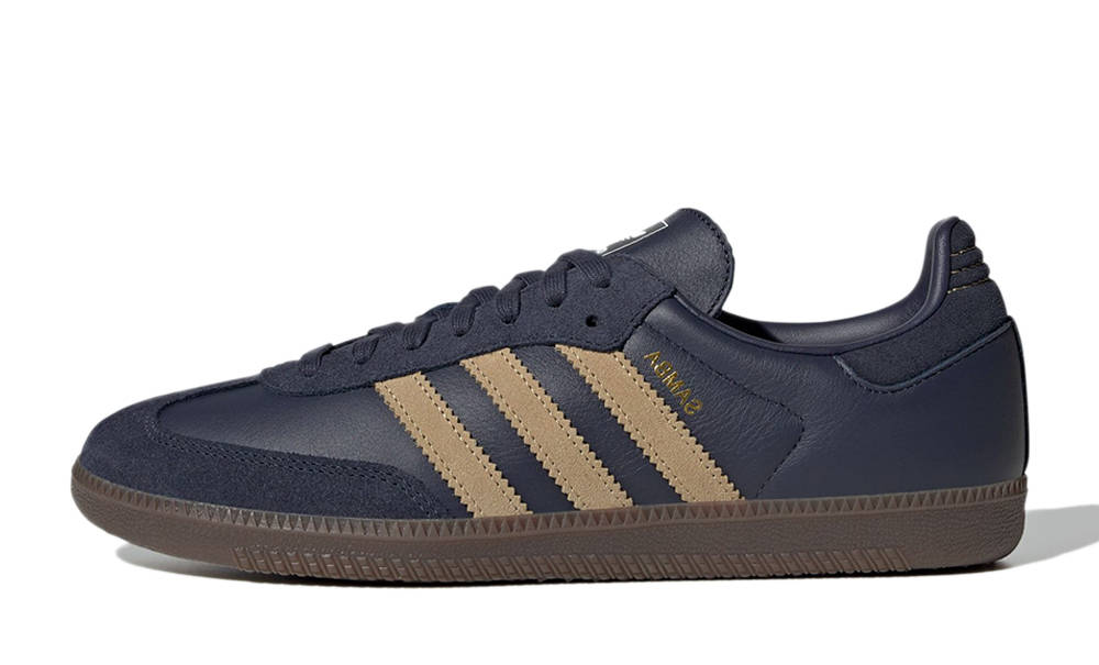 adidas Samba OG Shadow Navy Beige JR0894