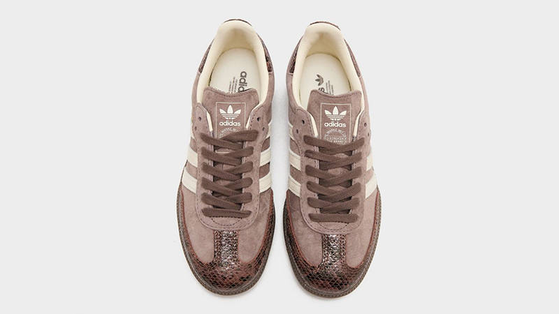 adidas Samba OG Snake Print Earth Strata KI5329 Top