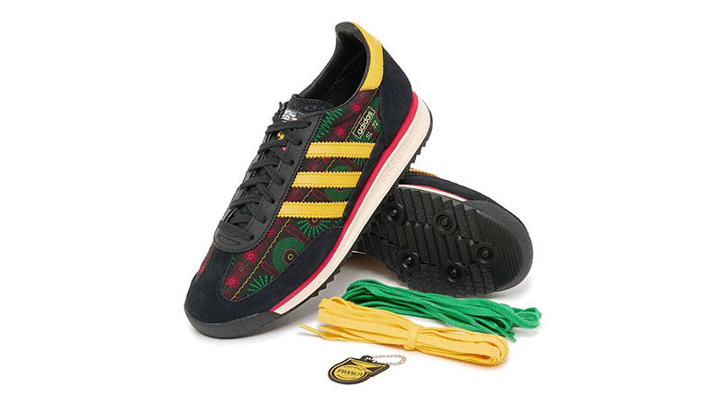 adidas SL 72 RS Bob Marley Football Is Freedom Black KJ4476 side
