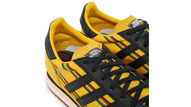 adidas SL 72 RS Bob Marley Football Is Freedom Gold KJ4475 from top
