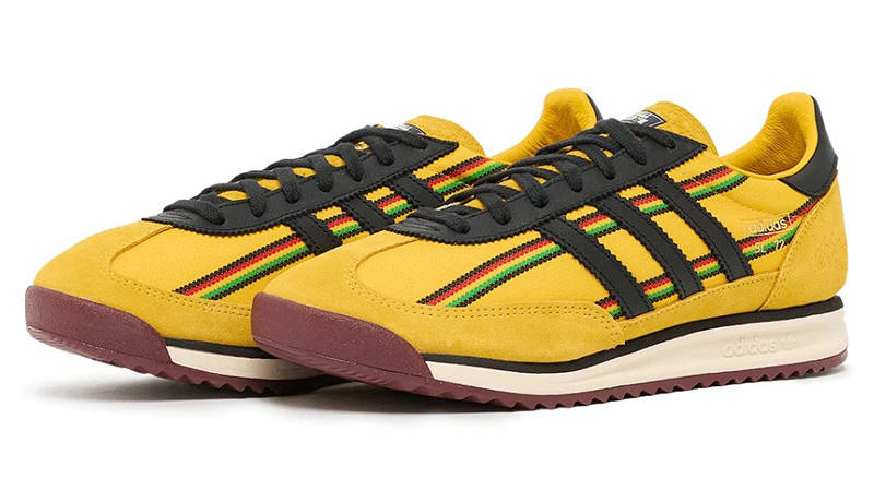 adidas SL 72 RS Bob Marley Football Is Freedom Gold KJ4475 front