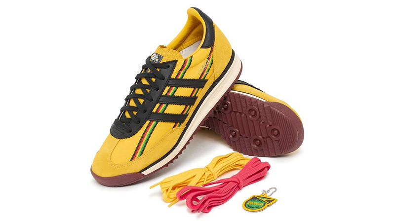 adidas SL 72 RS Bob Marley Football Is Freedom Gold KJ4475 side