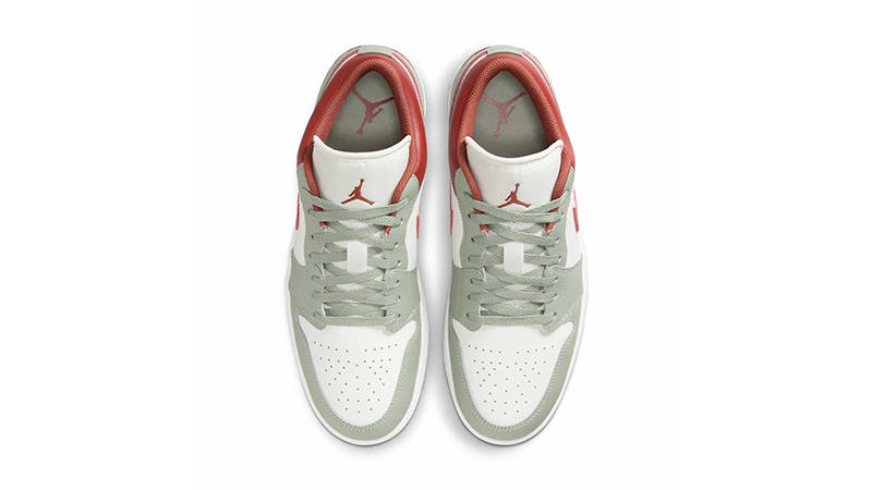 Air Jordan 1 Low Jade Horizon 553558-133 middle