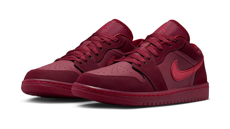 Air Jordan 1 Low Valentines Day Team Red IB7012-600 front