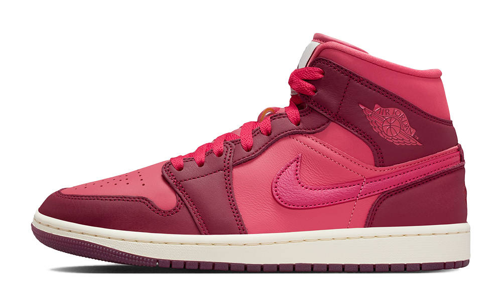 Air Jordan 1 Mid Valentines Day Team Red IB7018-600