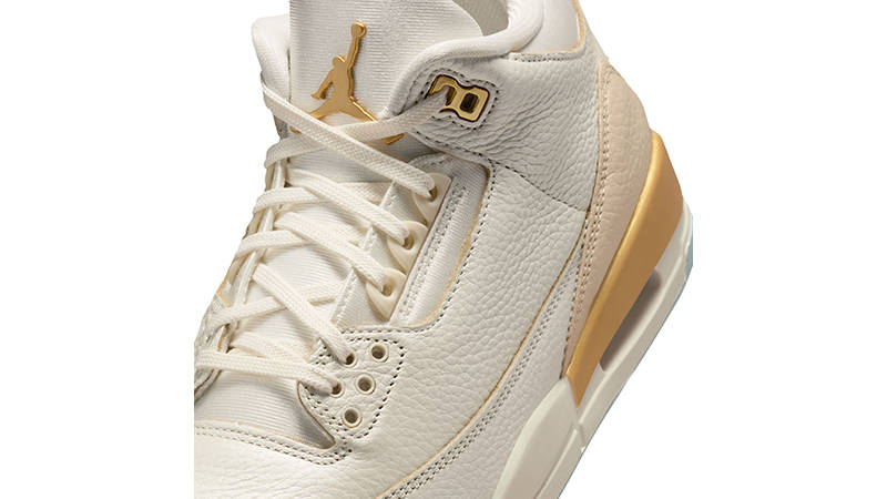 Air Jordan 3 Retro Champagne and Oysters tongue