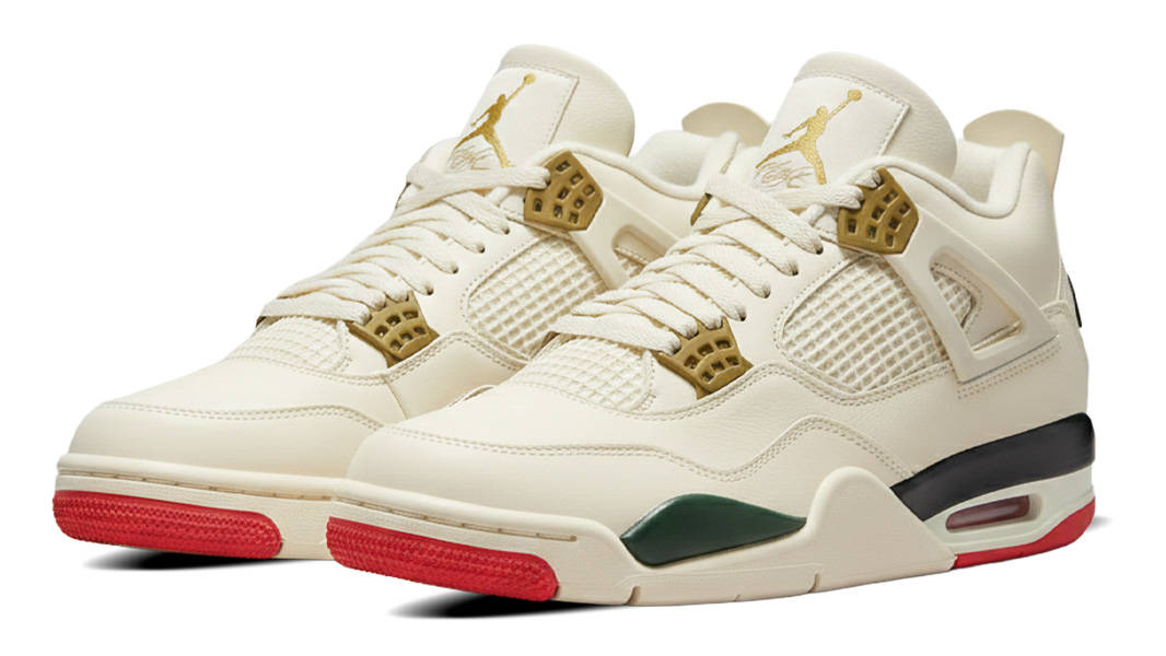 Air Jordan 4 Birds of Paradise Front Mockup