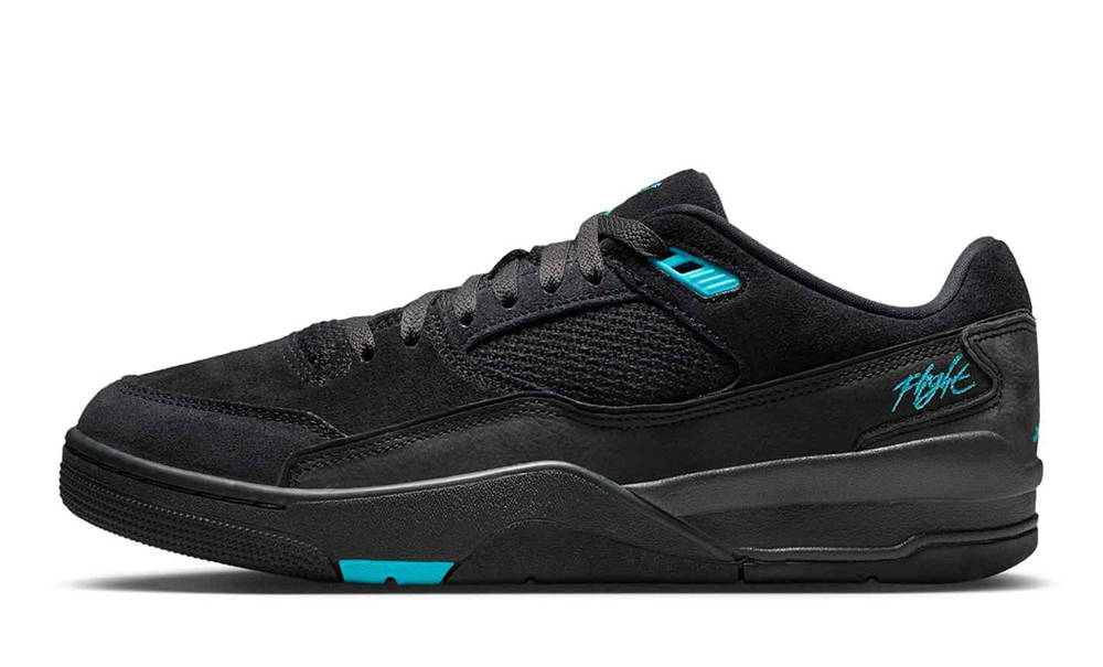 Air Jordan Flight Court Black Gamma Blue HF3255-040