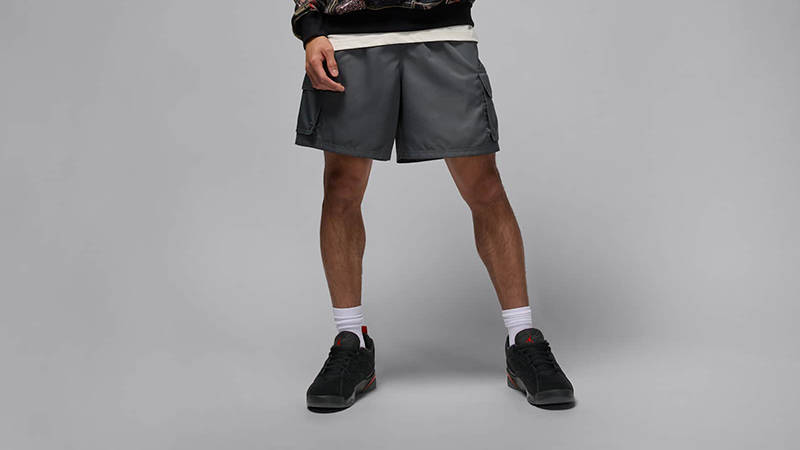 Air Jordan MVP Black Gym Red HQ3950-006 on foot