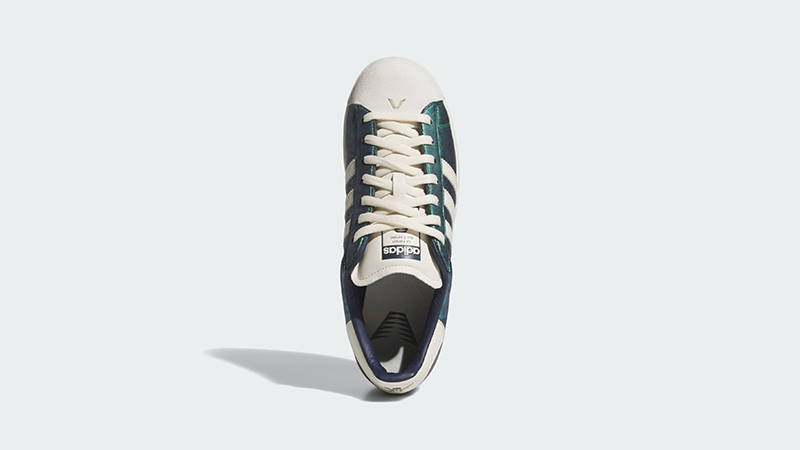 Anthony Edwards x adidas Superstar II Green Silver KI6583 middle
