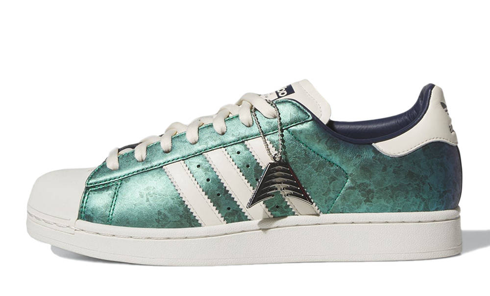 Anthony Edwards x adidas Superstar II Green Silver