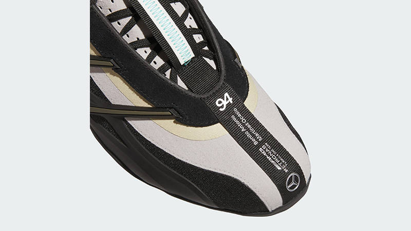 Bad Bunny x Mercedes-AMG x adidas Adiracer GT Sand HQ2570 toe