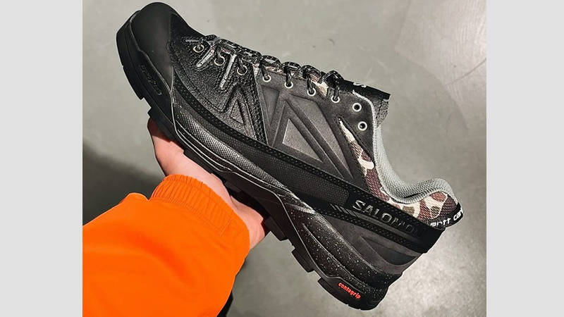 Carhartt WIP x Salomon XT-ALP Black Duck Camo side