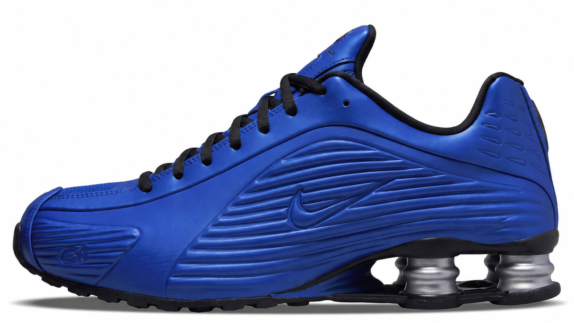 Corteiz x Nike Shox R419 Blue Mockup v3