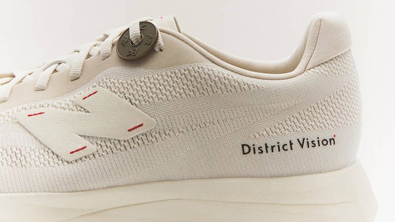 District Vision x New Balance FuelCell SC Elite V5 Linen side