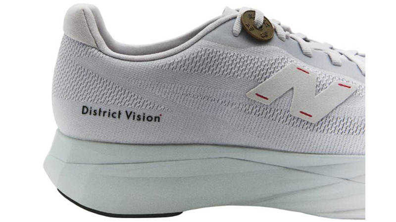 District Vision x New Balance FuelCell SC Elite V5 Pearl Grey