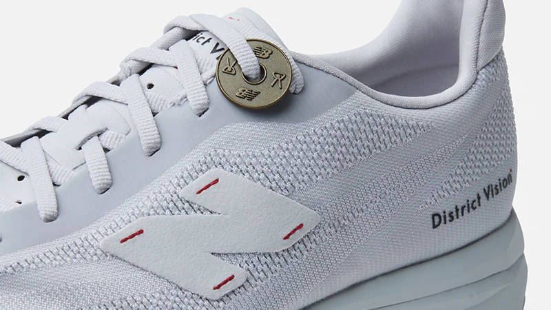 District Vision x New Balance FuelCell SC Elite V5 Pearl Grey