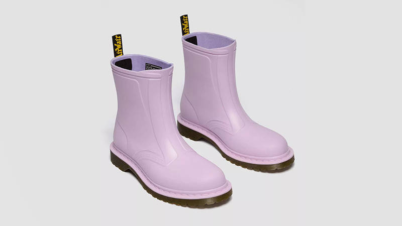 Dr Martens 1460 Rain Boots Lilac 41250500 side