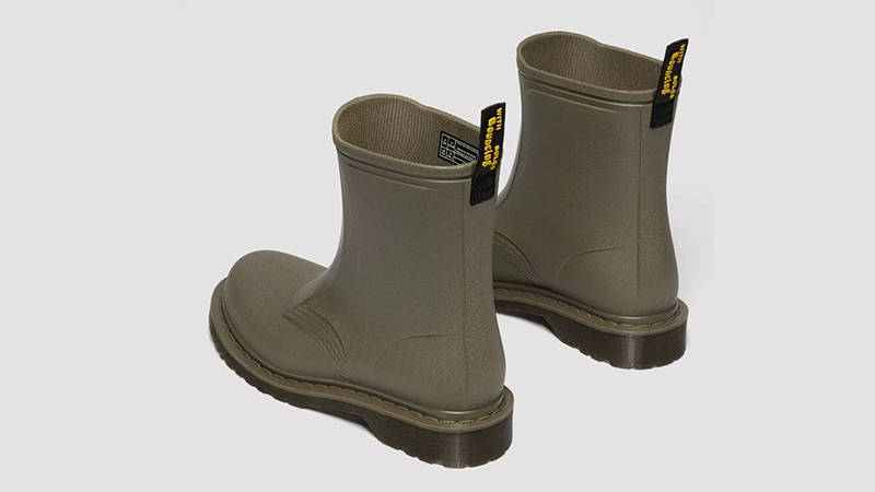 Dr Martens 1460 Rain Boots Olive Green 41250300 back