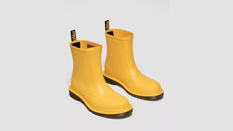 Dr Martens 1460 Rain Boots Yellow 41250700 side