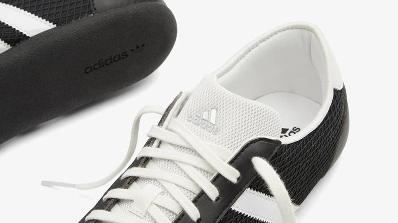 END x adidas Tokyo Black White JR2025 tongue