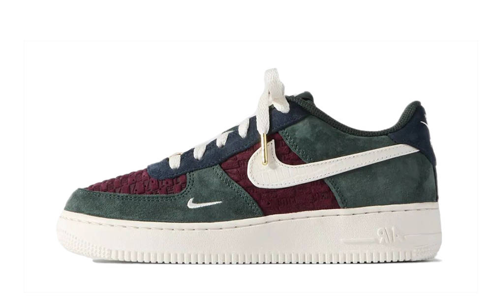 KITH x Nike Air Force 1 GS Night Maroon