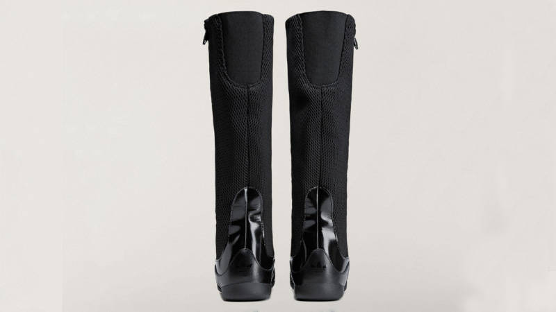 Miaou x adidas Taekwondo Boot Black Back