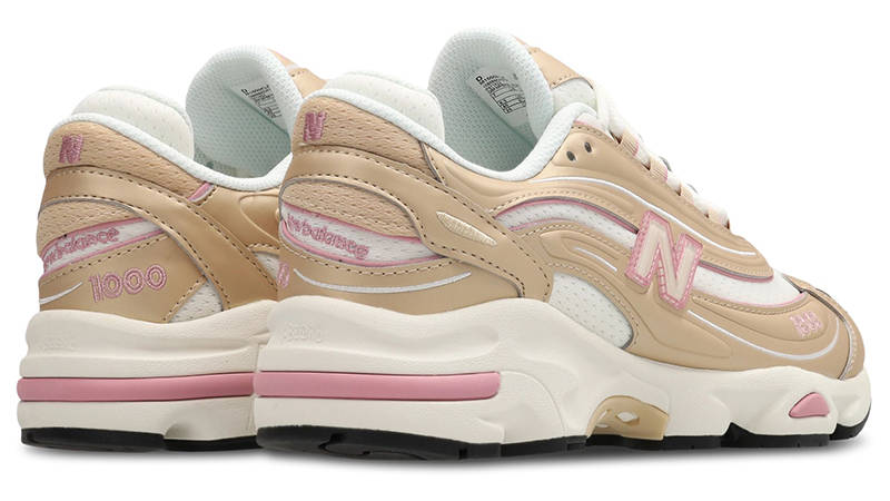 New Balance 1000 White Gold Pink M1000FLP back