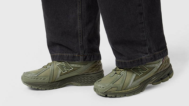 New Balance 1906R Primaloft Dark Olivine U1906ROG on foot
