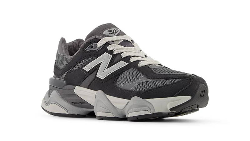 New Balance 2002 GS Black Castlerock GC9060BN FRONT