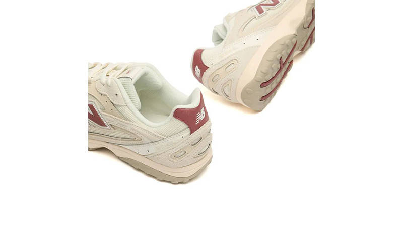 New Balance 204L Maroon Sea Salt U204L1ZH heel
