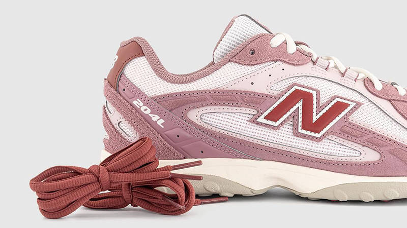 New Balance 204L Rosewood U204L7AM heel