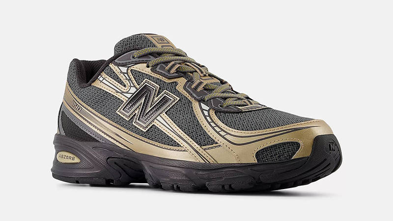 New Balance 740 Black Cement Castlerock U740BD2 front