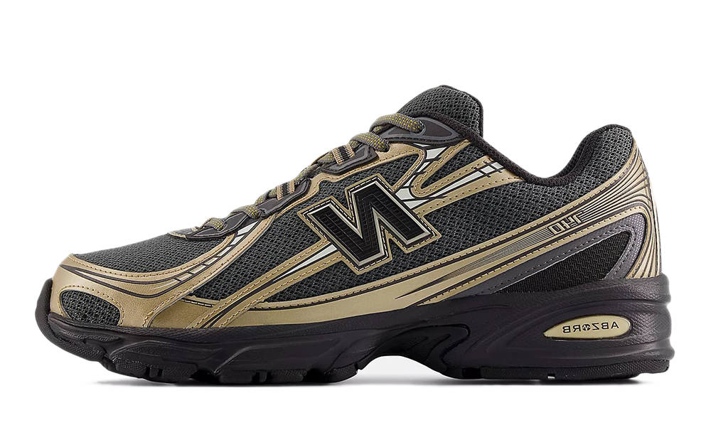 New Balance 740 Black Cement Castlerock
