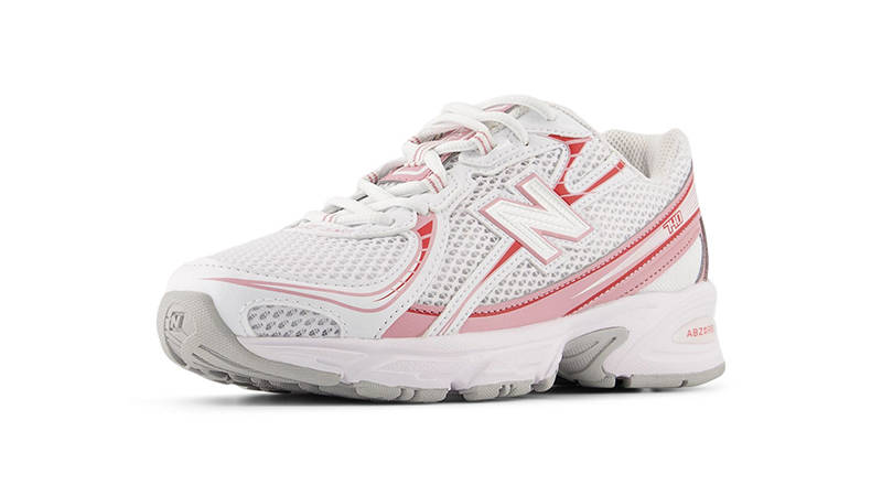 New Balance 740 Lace GS White Pink Taffy GR740EPT side