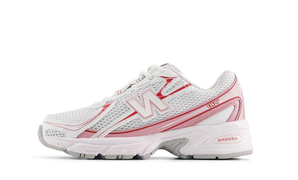 New Balance 740 Lace GS White Pink Taffy