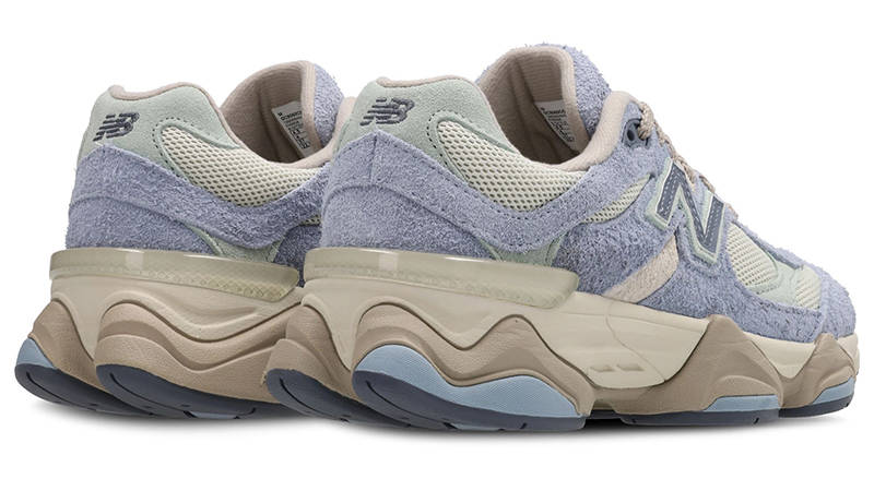 New Balance 9060 GS Beigetan Blue GC9060CG back