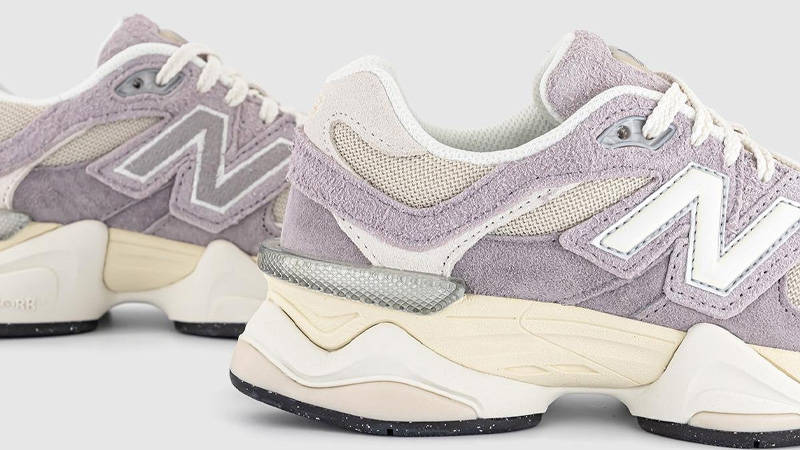 New Balance 9060 Truffle Salt Timber Wolf Closeup