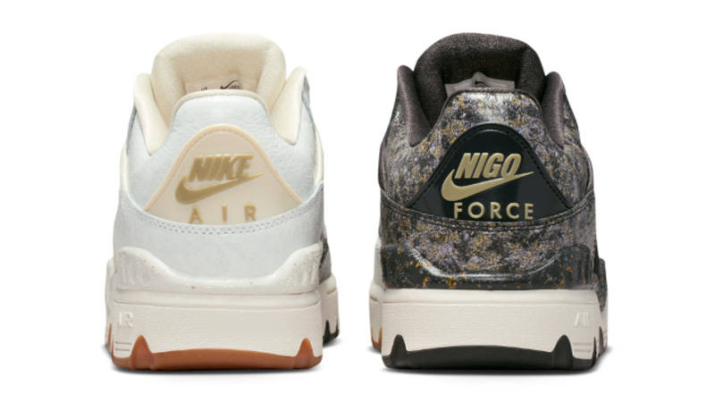 NIGO x Nike Air Force 3 Kintsugi Back