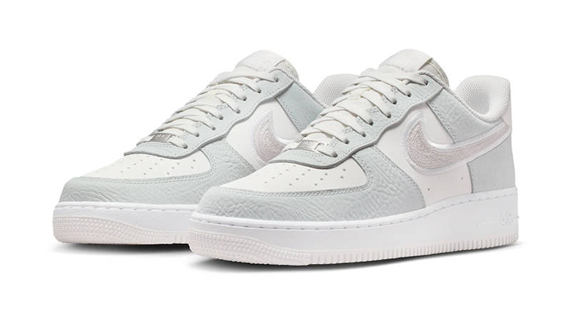 Nike Air Force 1 07 LV8 Summit White Vast Grey IB6842-100 front