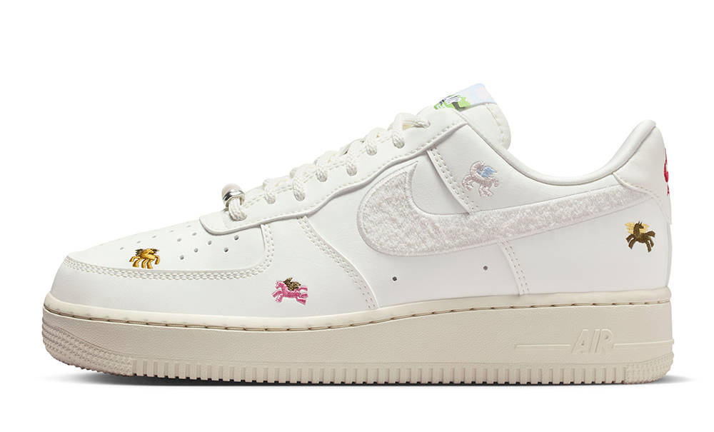 Nike Air Force 1 Low Year Of The Horse Phantom Crimson