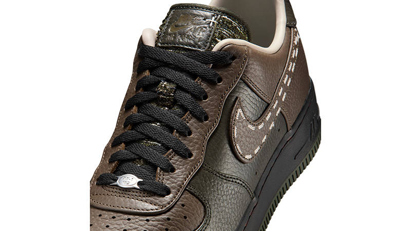 Nike Air Force 1 Low Sequoia Dark Hazel IQ1122-320 tongue