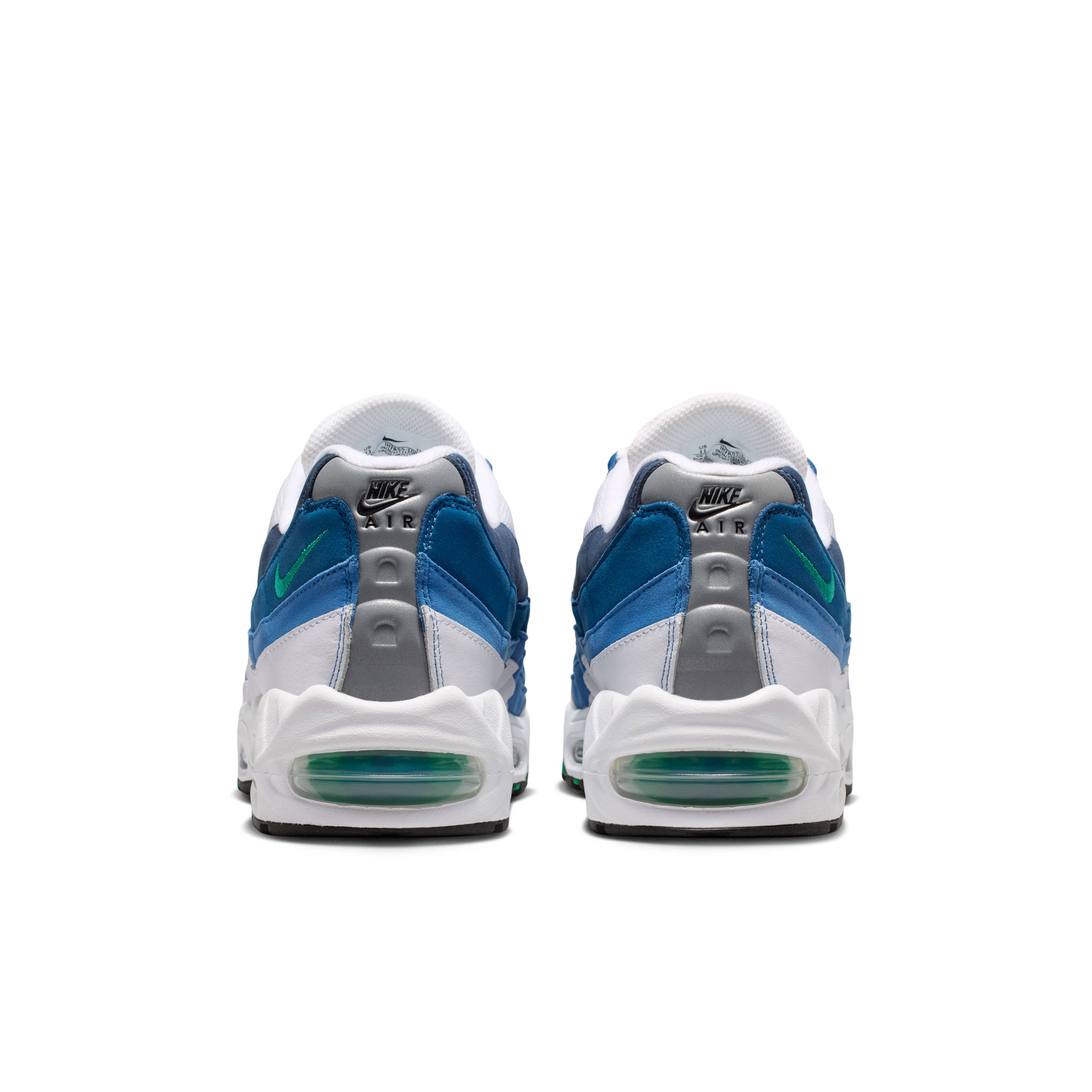 Nike Air Max 95 Big Bubble Blue Slate Heel